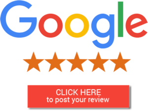 Google Reviews Badge ENG Red